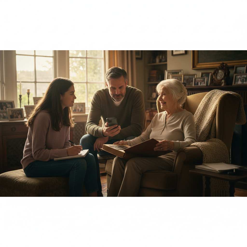 How to Record a Family Story at Home