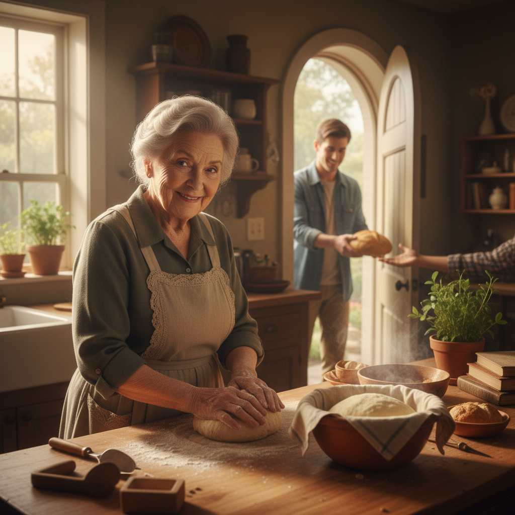 The Art of Quiet Baking and Shared Loaves