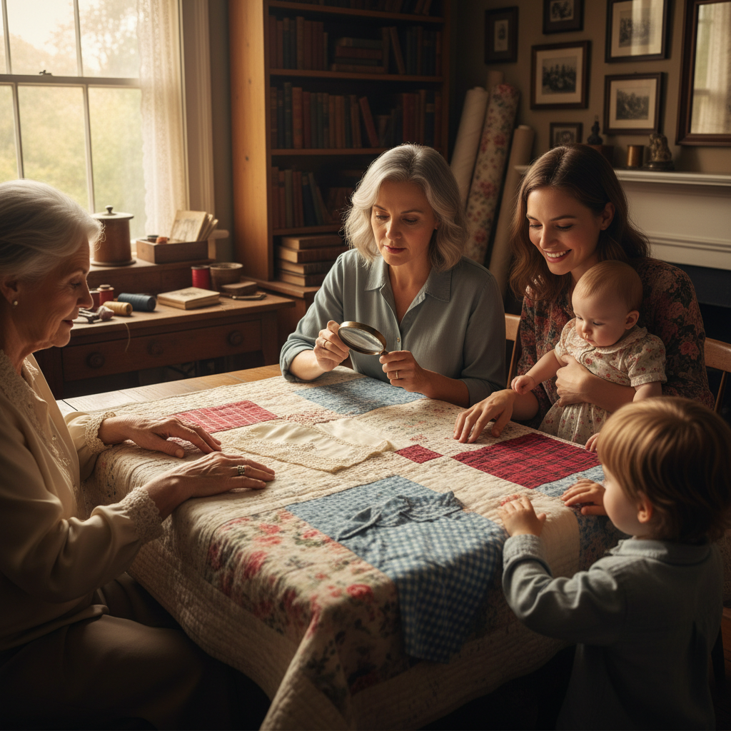 Family Heirloom Quilts and Textile Memories