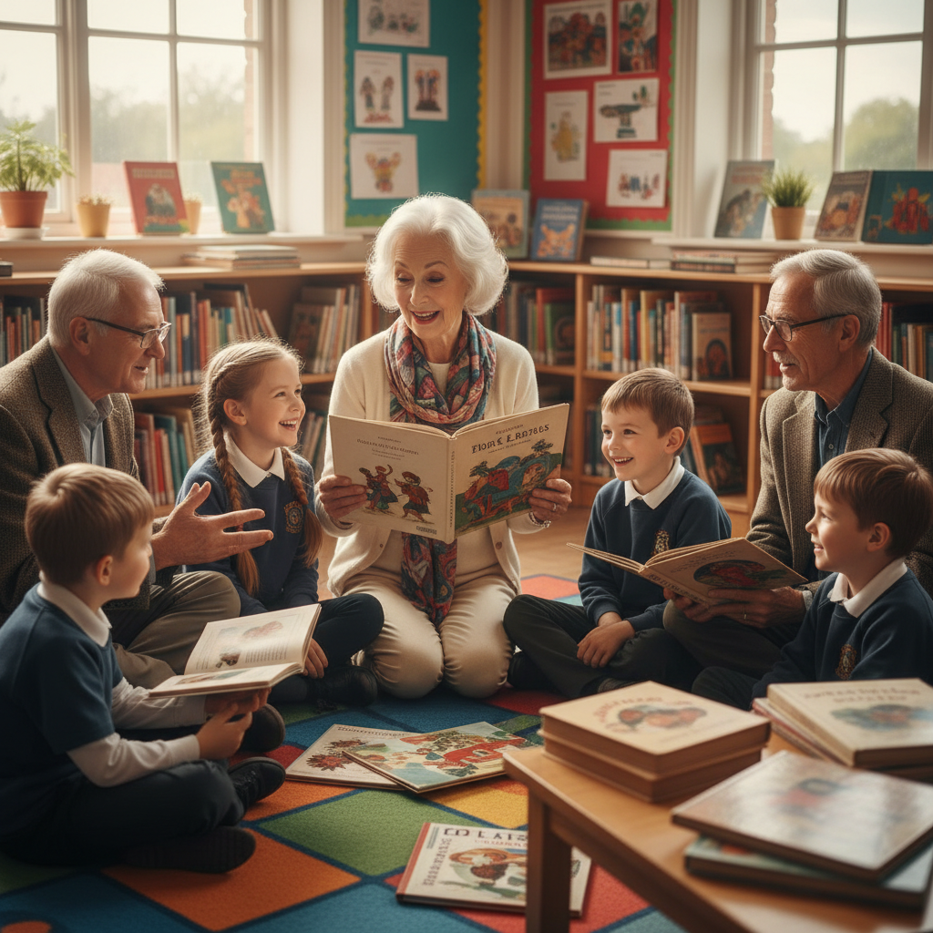 Volunteer Storytelling in Local Primary Schools