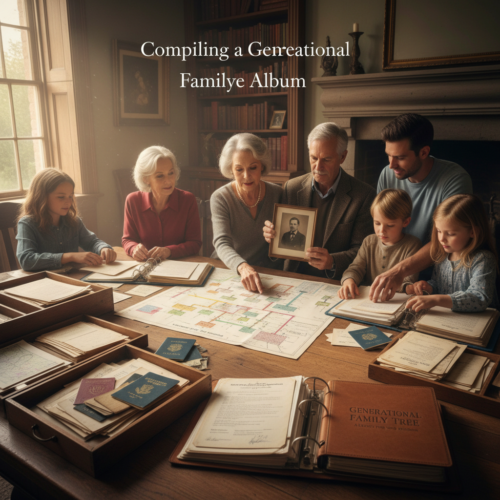 Build a Family Tree Album With Evidence and Living-Person Privacy