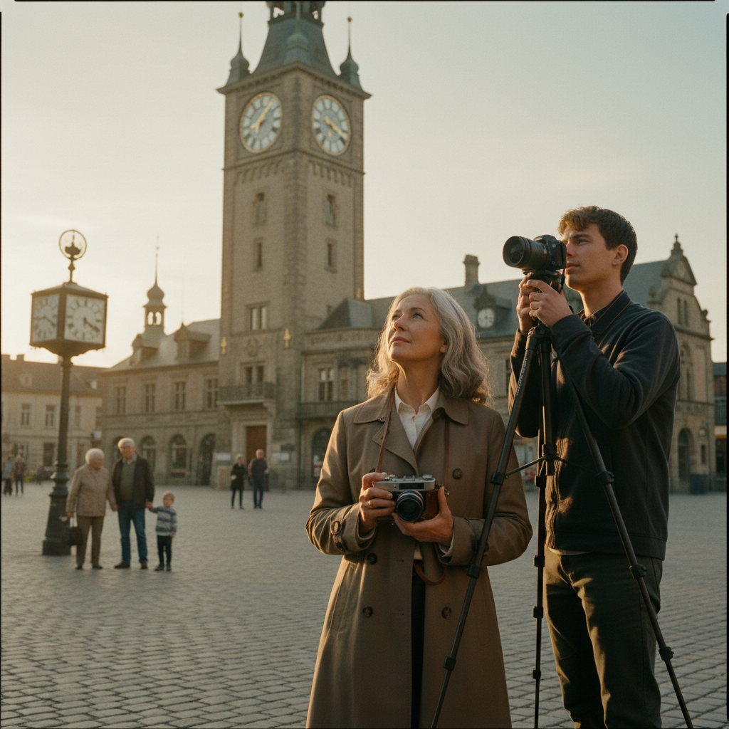 Photographing Old Family Clocktowers and Landmarks