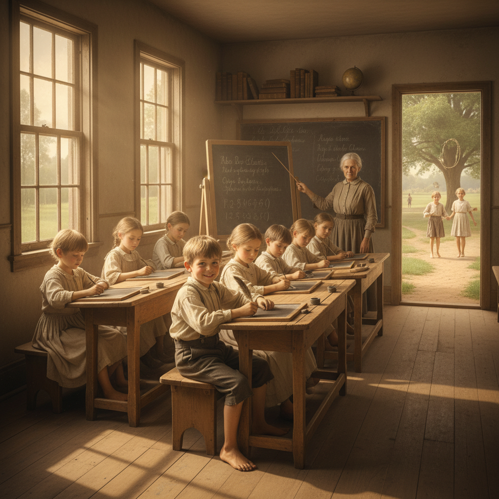 The Village Classroom: Remembering Slate Boards, Inkwells, and Schoolyard Friendships
