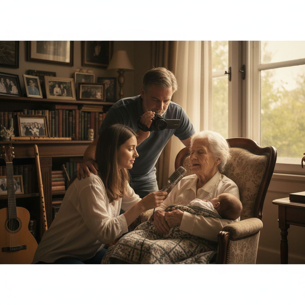 Songs in the Dark: Preserving Traditional Lullabies and the Soothing Voices of Mothers