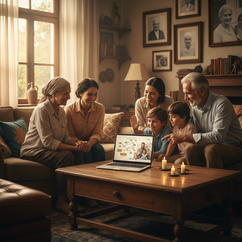 Across Oceans: How Living Digital Memorials Comfort Family Living Abroad