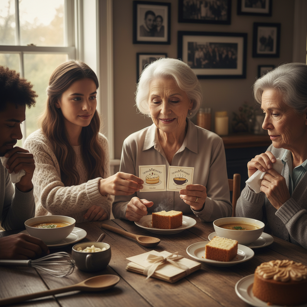 A Taste of Remembrance: Creating Memorial Recipe Booklets for Funeral Attendees