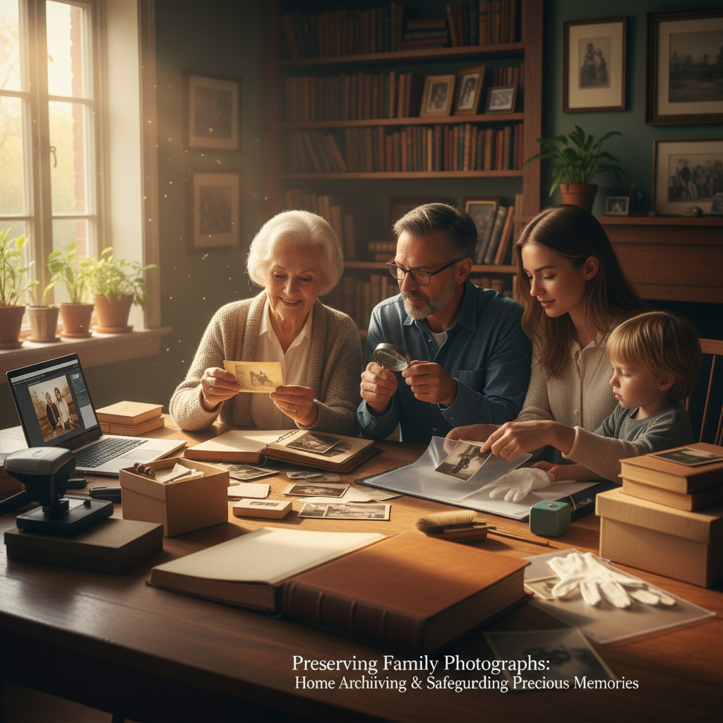 Preserve Old Family Photos: Safe Storage, Scanning and Backups