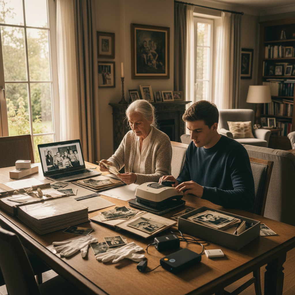 Preserve Old Family Photos: Safe Storage, Scanning and Backups — Editorial visual 3
