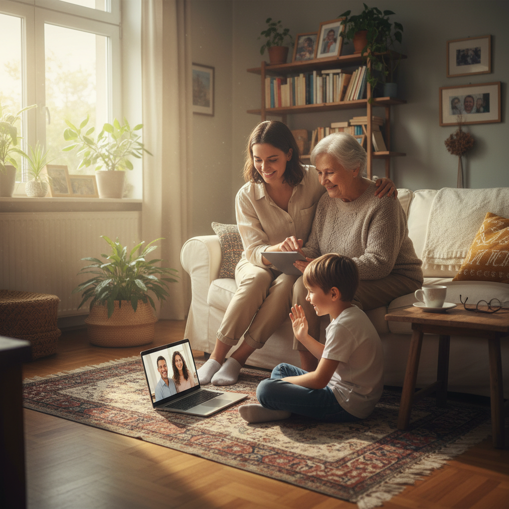 A Calm Start to Staying Connected Online — Editorial visual 3