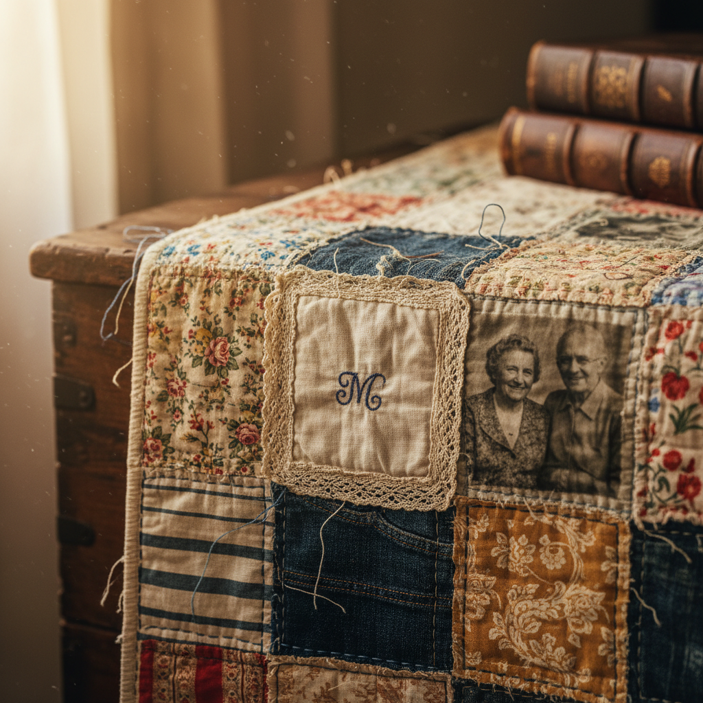 Family Heirloom Quilts and Textile Memories — Editorial visual 2
