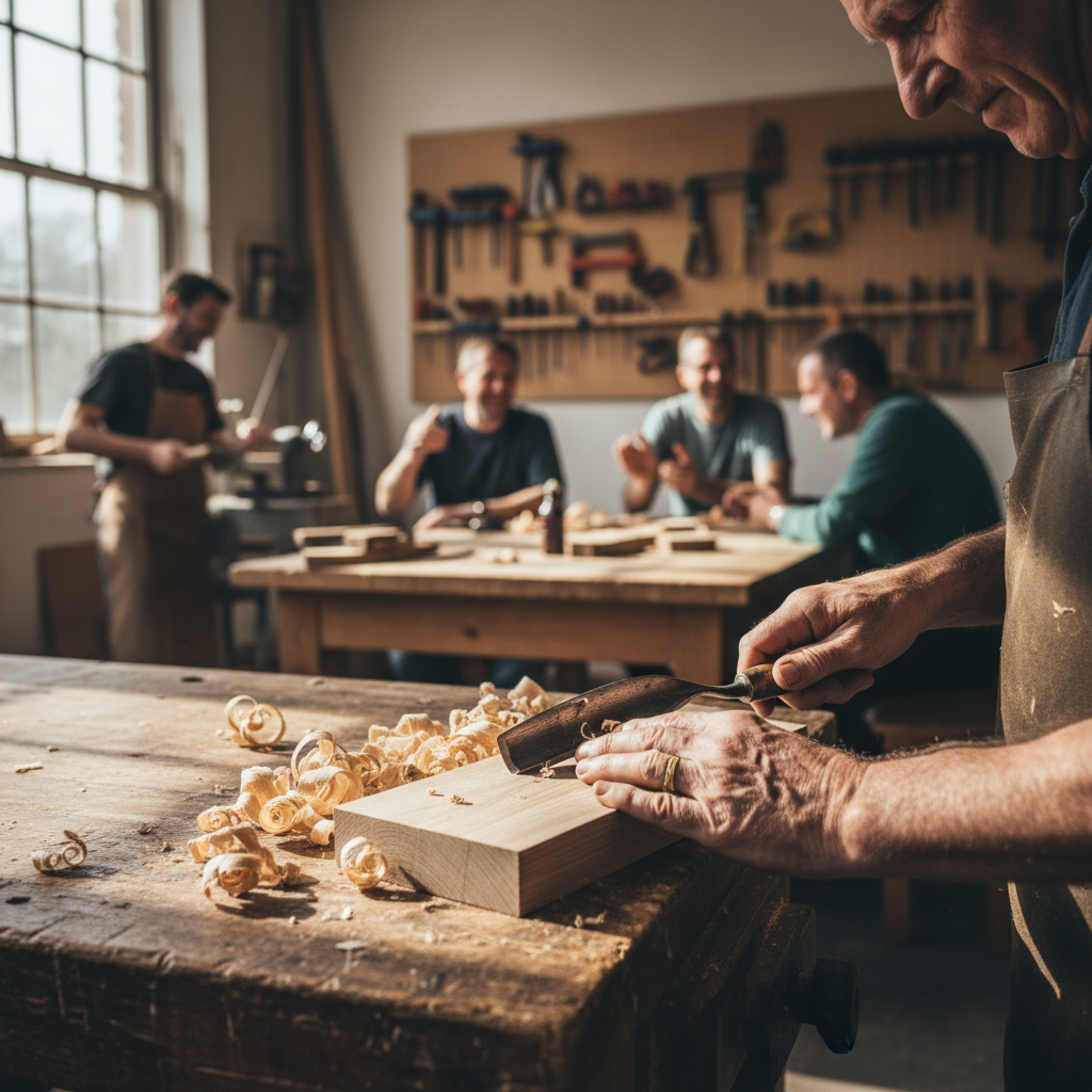 Men's Sheds and Creative Woodworking Meetups — Editorial visual 2