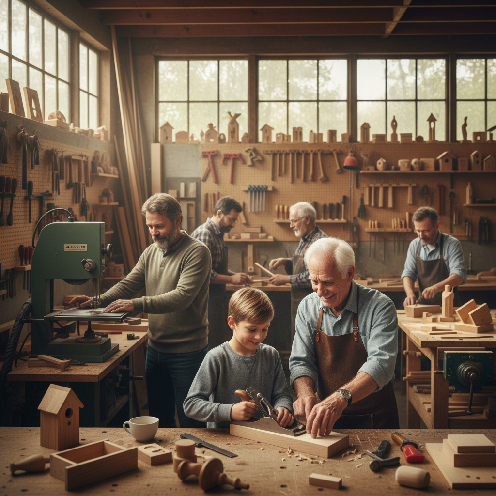 Men's Sheds and Creative Woodworking Meetups — Editorial visual 3