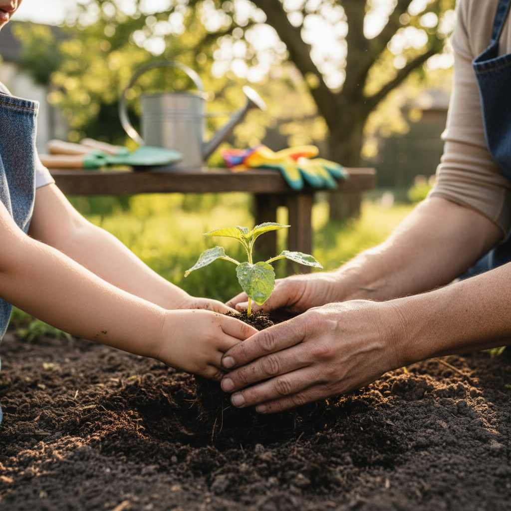 Intergenerational Gardening: Planting with Grandchildren — Editorial visual 2