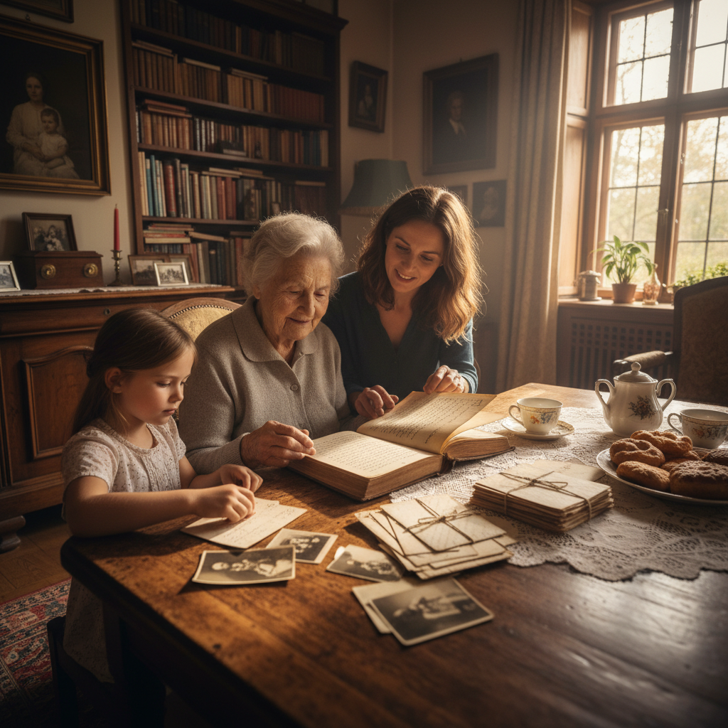 Ink on Paper: Preserving Fragile Handwritten Family Letters and Grandmother’s Recipe Books — Editorial visual 3