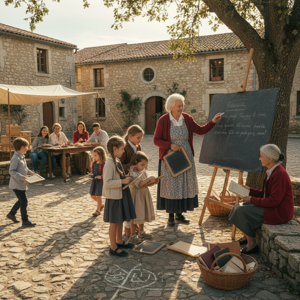 The Village Classroom: Remembering Slate Boards, Inkwells, and Schoolyard Friendships — Editorial visual 3