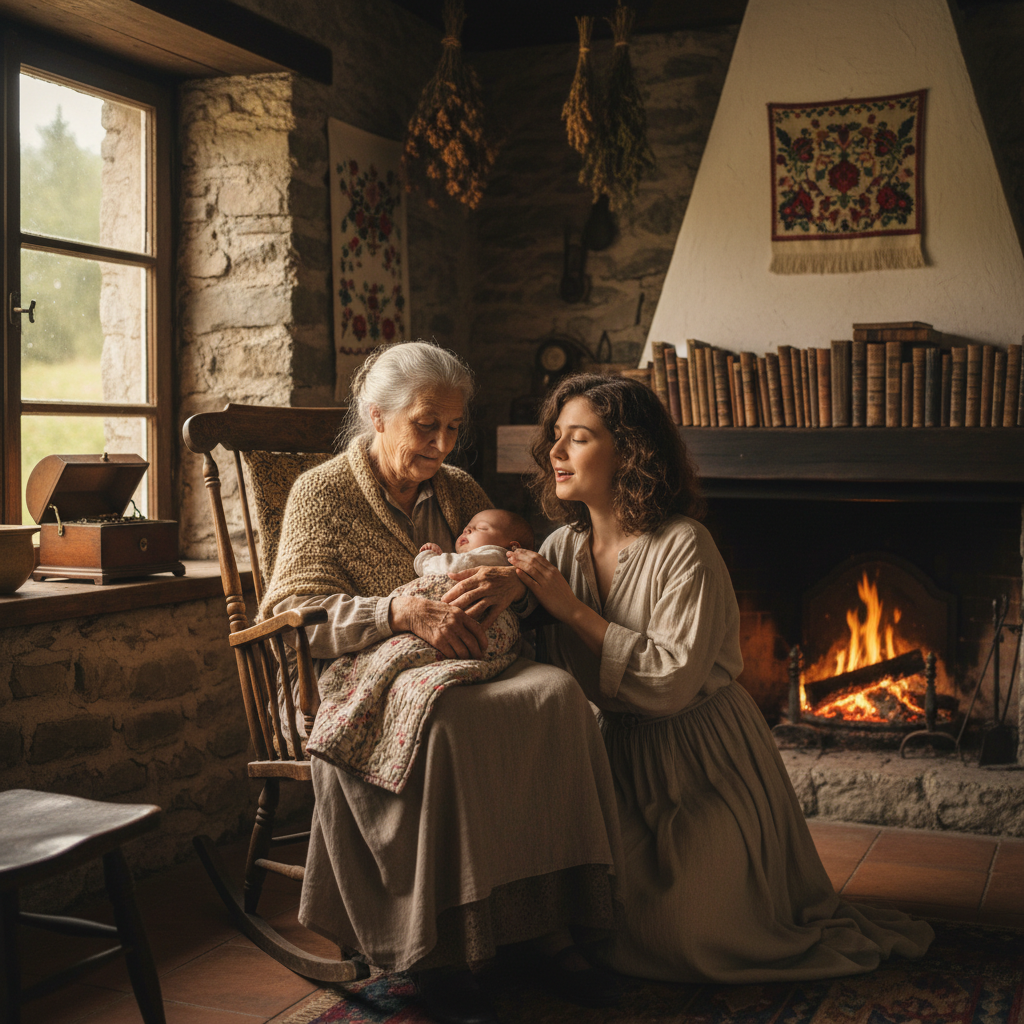 Songs in the Dark: Preserving Traditional Lullabies and the Soothing Voices of Mothers — Editorial visual 3