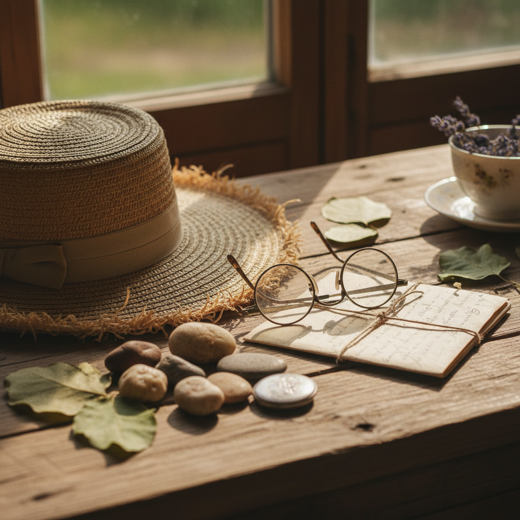 The Memory Table: Curating Everyday Relics, Garden Hats, and Spectacles at Memorials — Editorial visual 2