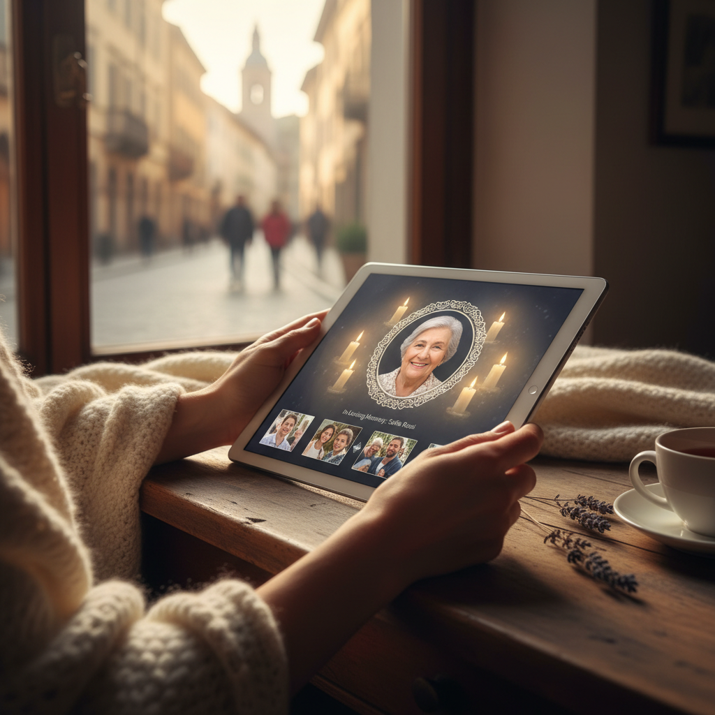 Across Oceans: How Living Digital Memorials Comfort Family Living Abroad — Editorial visual 2