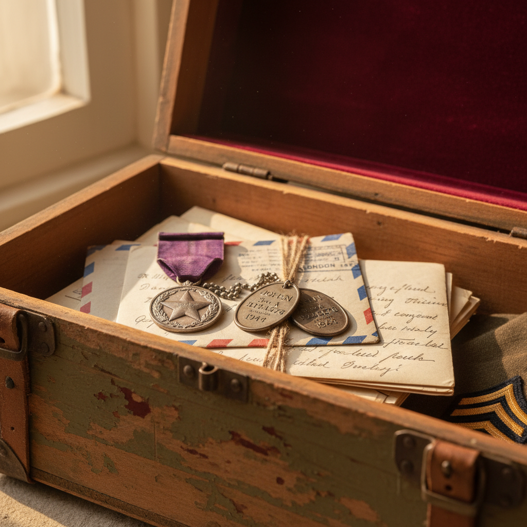 The Soldier's Footlocker: Preserving Medals, Dog Tags, and War Correspondence — Editorial visual 2