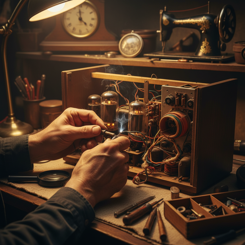 The Repair Workshop: Fixing Broken Radios and Cherished Household Keepsakes — Editorial visual 2
