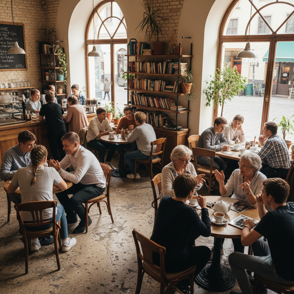The Intergenerational Café: Pairing Teenagers and Seniors for Story Exchanges — Editorial visual 3