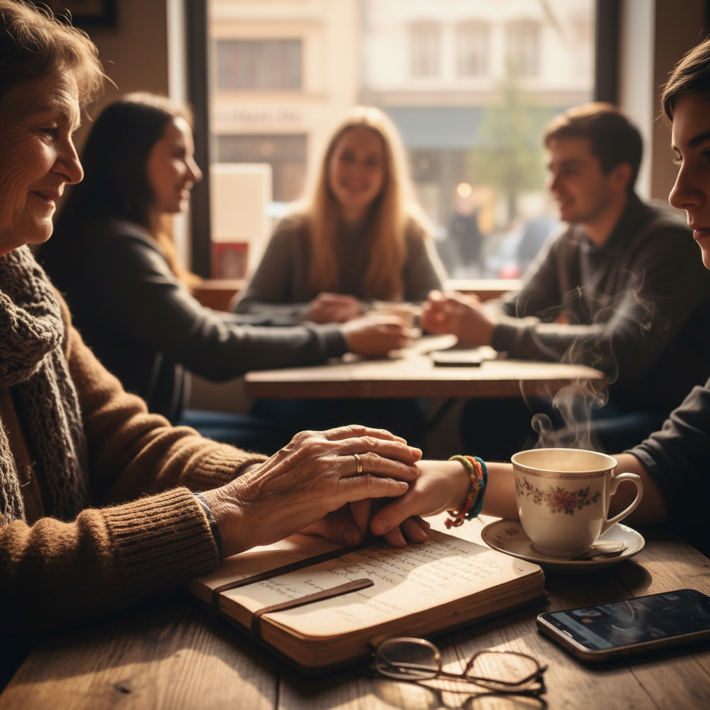 The Intergenerational Café: Pairing Teenagers and Seniors for Story Exchanges — Editorial visual 2