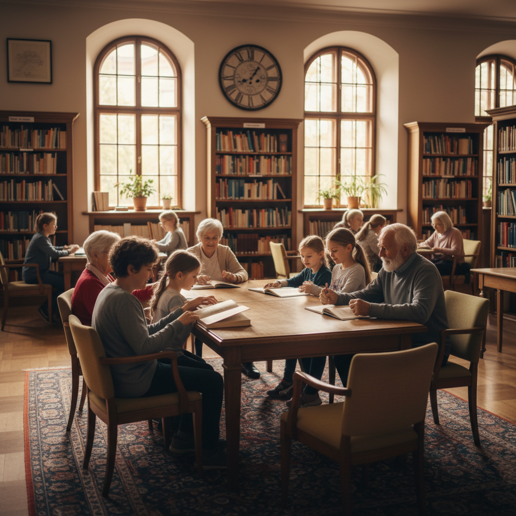 Reading Buddies: The Mutual Joy of Seniors Listening to Schoolchildren Read — Editorial visual 3